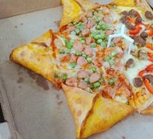 Big Meat Star Double Pizza