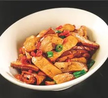 Stir-Fried Hunan Tofu Cubes