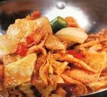 Dry Pot Tofu Skin from Jinggang Mountain