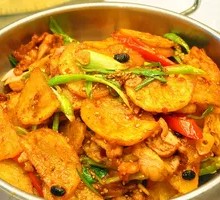 Spicy Potatoes in Dry Pot