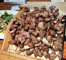 Charcoal-Roasted Lamb Leg