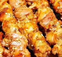 Lamb Skewers with Red Willow