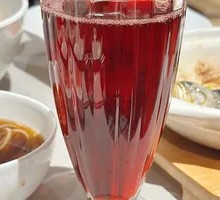 Rose Hibiscus Drink