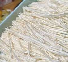 Grilled Enoki Mushrooms
