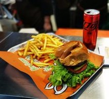 Beef Cheese Burger Single Layer