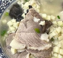 Lamb Soup with Flatbread