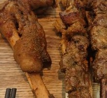 Lamb Skewers with Red Willow