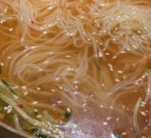 Cold Noodles with Corn