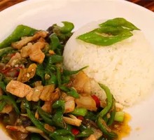 Stir-Fried Pork with Rice