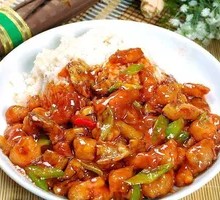 Sautéed Pork with Rice