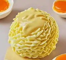 Salted Egg Yolk Salad Mashed Potato