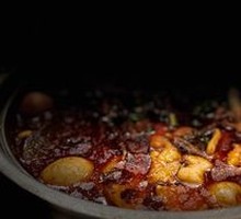 Traditional Spicy Blood Sauté