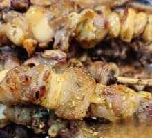 Grilled Lamb Intestines