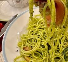 Basil Pine Nut Pasta