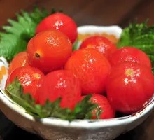 Plum-Brined Tomatoes