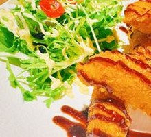 Fried Cheese Potato Pancake