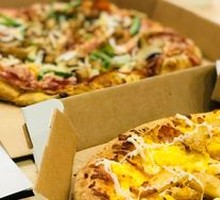 American-style Bacon & Potato Pizza