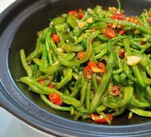 Stewed String Beans in Clay Pot