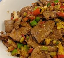 Stir-fried猪 Liver