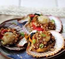 清蒸小红扇贝