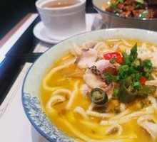 Sichuan-style Fish Noodles with Pickled Cabbage and Sichuan Peppercorns