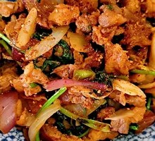 Stir-fried Roast Meat