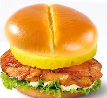 Grilled Pineapple Chicken Burger