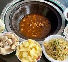 Pork Rib and Chicken Foot Stew