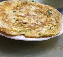 Pan-fried Egg with Greens