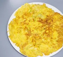 Pan-fried Egg with Greens