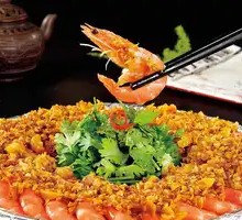 Sizzling Garlic Shrimp