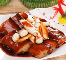 Braised Garlic-Flavored Ribbon Fish