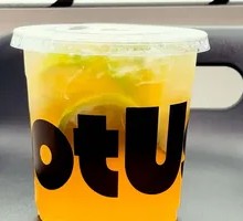 One Bite of Green Orange