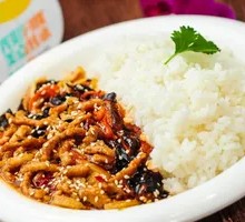 Fish-flavored Shredded Pork Rice Bowl