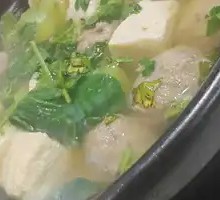 Braised Donkey Meat Ball Pot