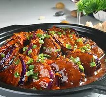 Stuffed Eggplant with Meat