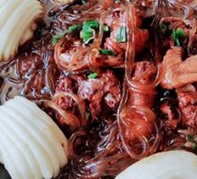Stir-fried Chicken with Rolled Dough
