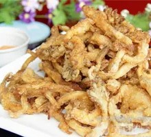 Crispy Fried Fresh Mushrooms