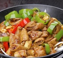 Spicy Pork Intestines Stir-fry