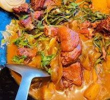 Stewed Goose in Iron Pot