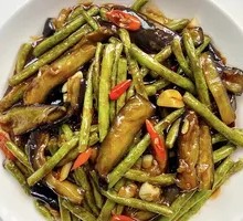 Eggplant and Green Bean Stir-Fry