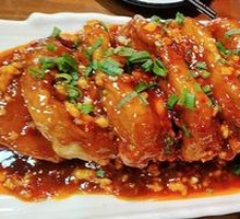 Braised Crispy Eggplant in Winter Sea Sauce