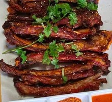 Charcoal-grilled Lamb Ribs