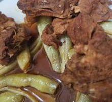 Stewed Pork Ribs with Green Beans