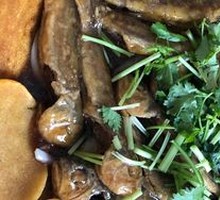 Fried Yellow Croaker with Corn Cake