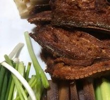 Crispy pancakes with hairtail fish