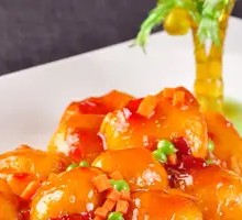 Kung Pao Shrimp Balls