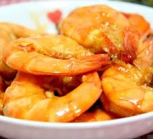Stewed Large Shrimp