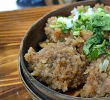 Steamed minced meat