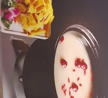 Chicken with Pig's Stomach